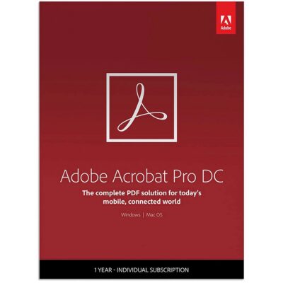 Adobe Acrobat Pro DC 2023 software interface