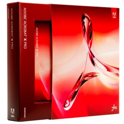 Adobe Acrobat XI Pro software interface