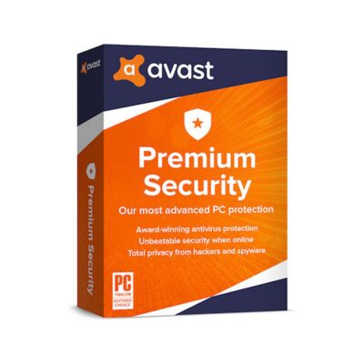 Avast Premium Security 2026 antivirus software interface