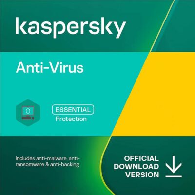 Kaspersky Standard 2026 antivirus software box