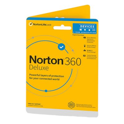 Norton 360 Deluxe 2026 security software package