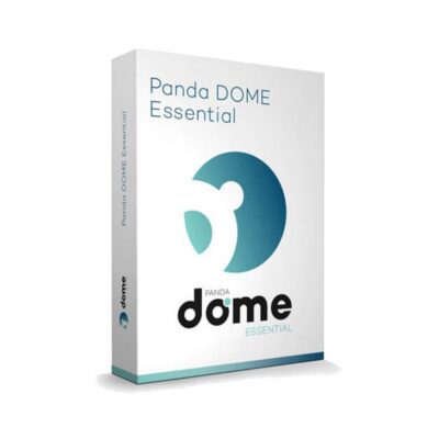 Panda Dome Essential antivirus software box cover