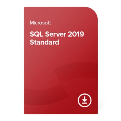 SQL Server 2019 Standard software product box