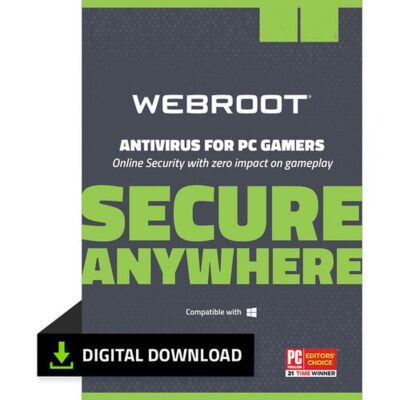 Webroot antivirus protection for PC gamers in 2026