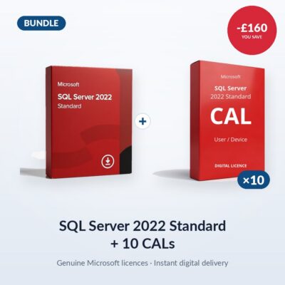 SQL Server 2022 Standard + 10 CALs