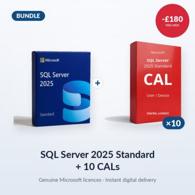 SQL Server 2025 Standard + 10 CALs