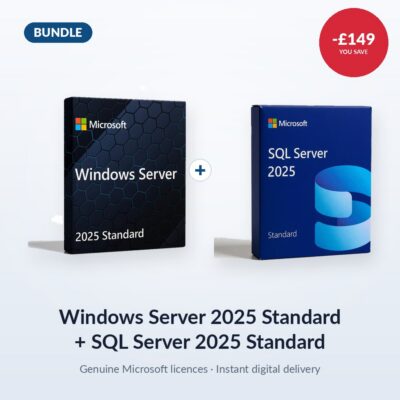 Windows Server 2025 Standard + SQL Server 2025 Standard